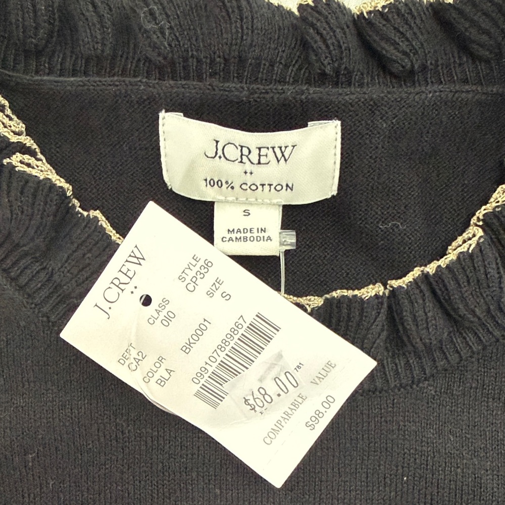 J. Crew Ruffle Neck Sweater - Picture 3 of 4